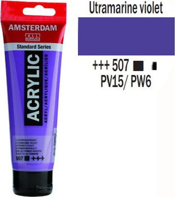 Royal Talens Amsterdam All Acrylics Standard 120ml Ultramarine Violet 507