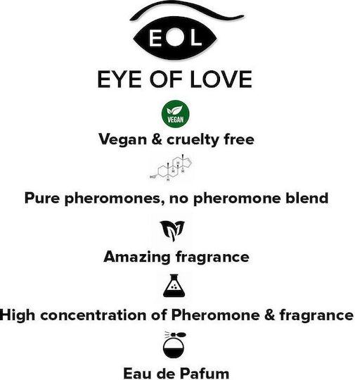 Eye of love Romantic Άρωμα με Φερομόνες για Άνδρες σε Spray 50ml