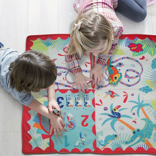 Ludi Книга за дейности Jungle Educational Activity Mat за 0++ месеца