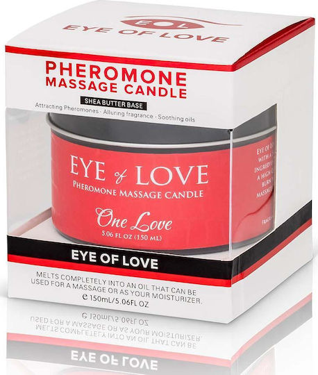 Eye of love One Love Масажна свещ с феромони с аромат Ванила 150мл