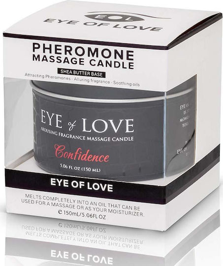 Eye of love Confidence Свещ за Масаж със Сексуални Есенции за Мъже 150ml