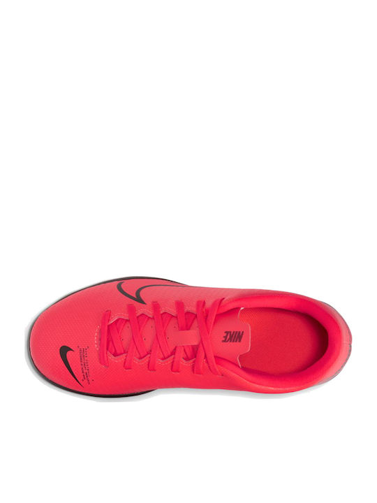 Vapor 13 Club TF Kids Turf Soccer Shoes Red