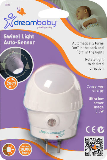 Dreambaby LED Notfallleuchte Steckdose mit Fotozelle