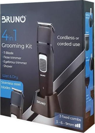 Bruno Rechargeable Hair Clipper Black BRN-0023