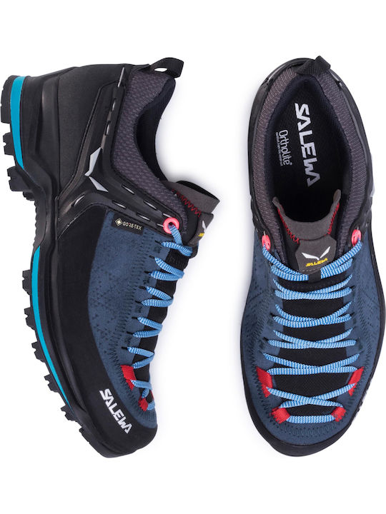 Salewa MTN Trainer 2 GTX Men's Waterproof Hiking Shoes With Gore-Tex Membrane Blue