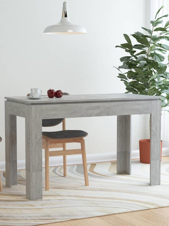 Tisch Speisesaal Holz Gray 120x60x76cm