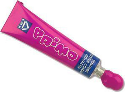 Primo Tempera Tempera de Pictură Magenta Roșu 301 în Tubular 12ml 1buc 440TRA301