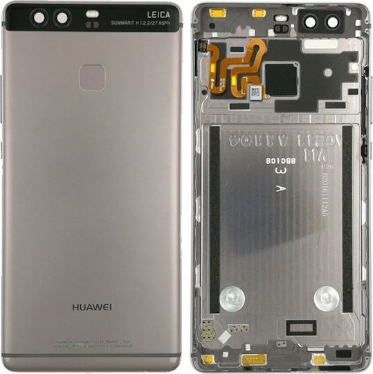 Batterieabdeckung Schwarz für Huawei P9
