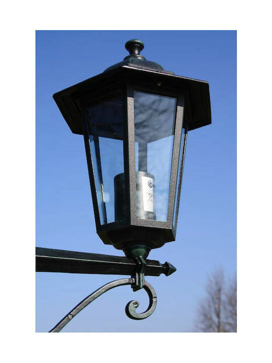 vidaXL Preston Outdoor Floor Lamp Post 60W IP44 for E27 Light Bulb Green