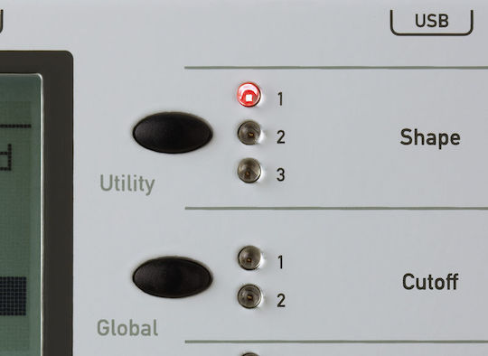 Waldorf Blofeld Αναλογικό Synthesizer White