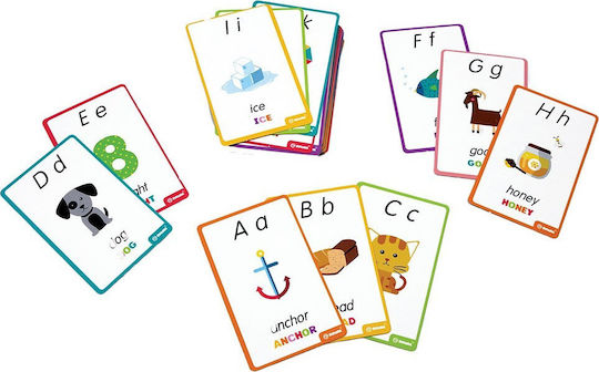 Svoora Παίζω με τα Γράμματα Λατινικό Αλφάβητο Educational Game Letters & Numbers made of Wood for 3+ years Years Old