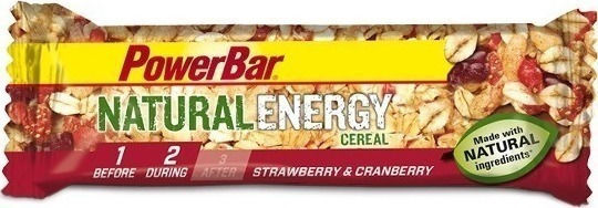 PowerBar Natural Energy Cereal Bar Strawberry & Cranberry with Oat 40g