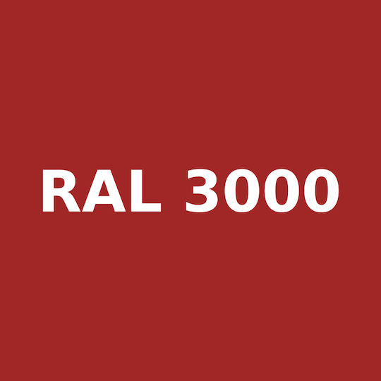 Benman Σπρέι Βαφής Acrylic με Γυαλιστερό Εφέ Flame Red RAL 3000 400ml