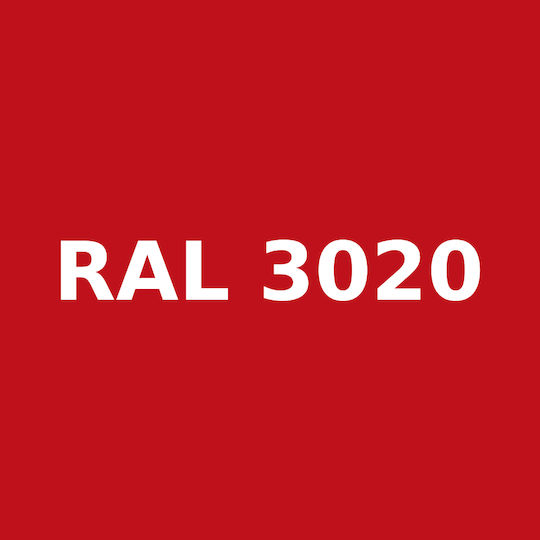 Benman Σπρέι Βαφής Acrylic με Γυαλιστερό Εφέ Traffic Red RAL 3020 400ml