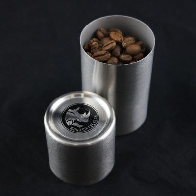Rhino Coffee Gear Tall Râșniță de cafea manuală Inox