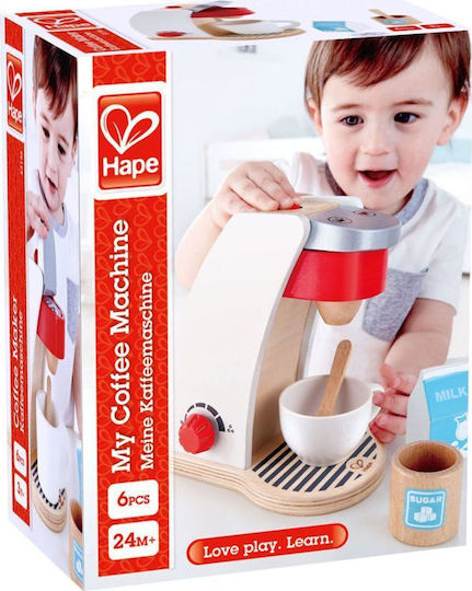 Hape My Coffee από Ξύλο για 2+ Ετών 6τμχ