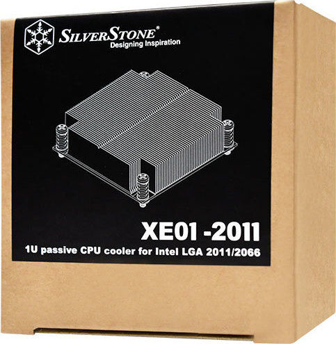 Silverstone Xenon XE01-2011 Пасивна Охладител за ЦПУ за Socket 2011 / 2066 Оранжев
