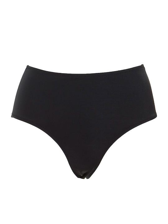 Edit High Waist Bikini Slip Ψηλόμεσο Μαύρο