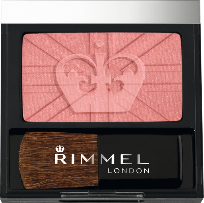 Rimmel Lasting Finish Powder Soft Color Blush With Brush 120 Pink Rose