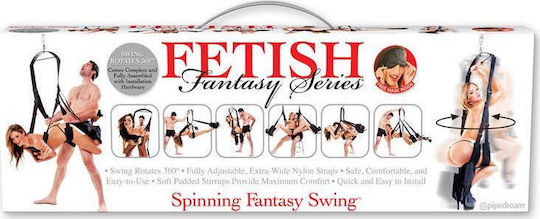 Pipedream Fetish Fantasy Series Spinning Fantasy Swing Κούνια σε Μαύρο Χρώμα