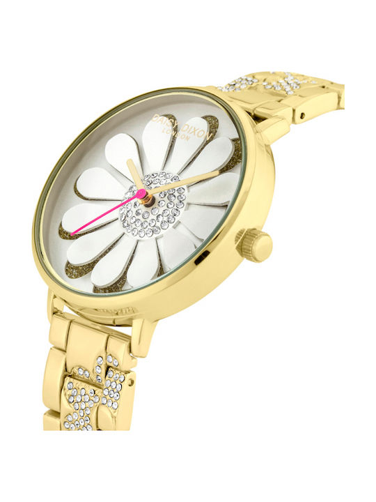 Daisy Dixon Kendall Watch with Gold Metal Bracelet