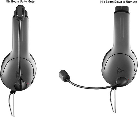 PDP LVL40 XBOX Over Ear Gaming Headset με σύνδεση 3.5mm Γκρι for XBOX