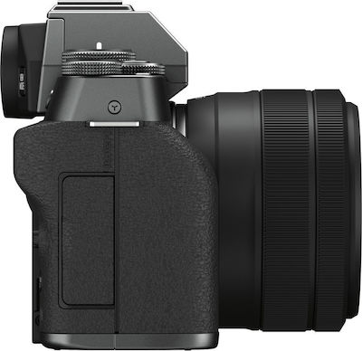Fujifilm Mirrorless Φωτογραφική Μηχανή X-T200 Crop Frame Kit (XC 15-45mm F3.5-5.6 OIS PZ) Silver