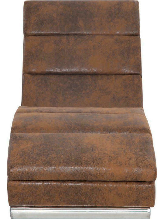 Modern Recliner made of Synthetic Leather Maro L155xW51xH71buc