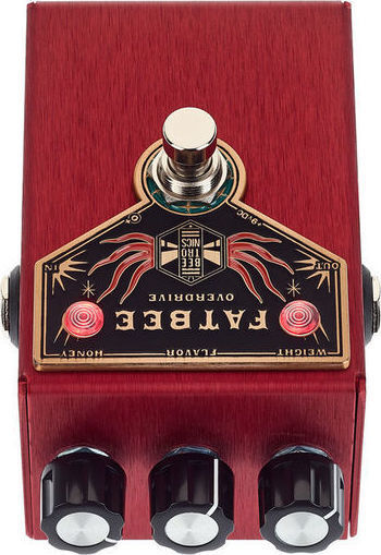 Beetronics Fatbee Overdrive Pedale Wirkung Overdrive E-Gitarre und E-Bass