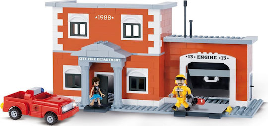 Cobi Blocks Engine 13 Fire Station for 5+ Years 330pcs