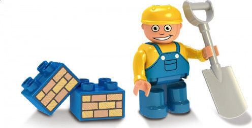 Blocki Τουβλάκια Builder για 3+ Ετών 4τμχ