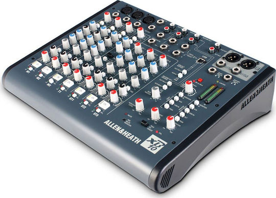 Allen & Heath XB10 Αναλογική Κονσόλα 10 Καναλιών με Phantom Power & 3 Εισόδους XLR