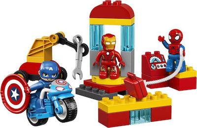 lego duplo superhero lab