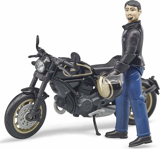 Bruder Scrambler Ducati Cafe Racer Μοτοσυκλέτα 1:16 για 3+ Ετών