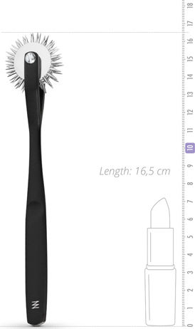 Sinner Gear Wartenberg 3-Wheels Τροχός σε Μαύρο Χρώμα