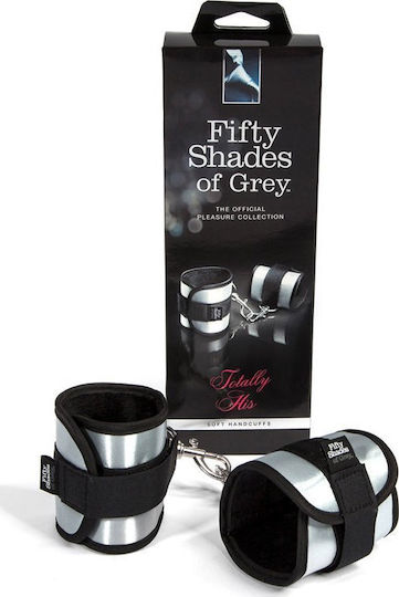 Fifty Shades of Grey Totally His Handcuffs in Silver Color