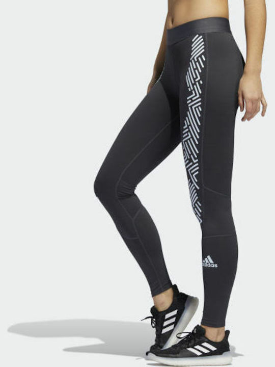 Adidas Alphaskin Women's Long Legging Gray