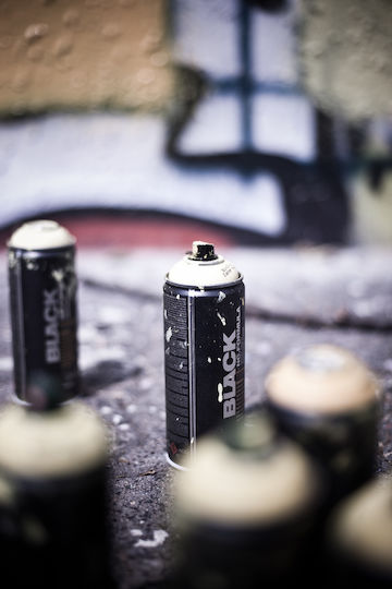 Montana Cans Спрей Боядисване BLK с Мат Ефект Power Blue 400мл