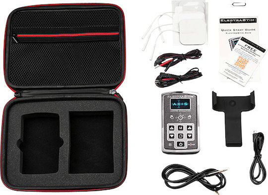 Electrastim Axis Electro Stimulator για Ηλεκτροδιέγερση σε Ασημί Χρώμα