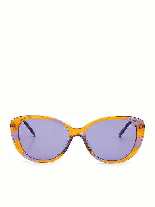 Missoni Women's Sunglasses with Multicolour Plastic Frame and Purple Gradient Lens MMI 0013/S 3IF/UR