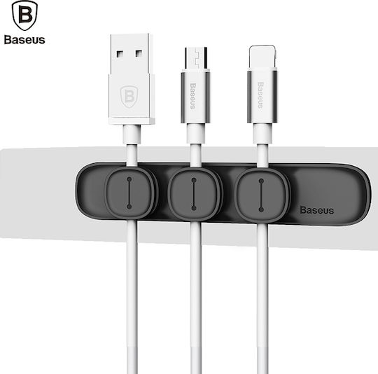Baseus ACWDJ-01 Cable Clips 1pc Black