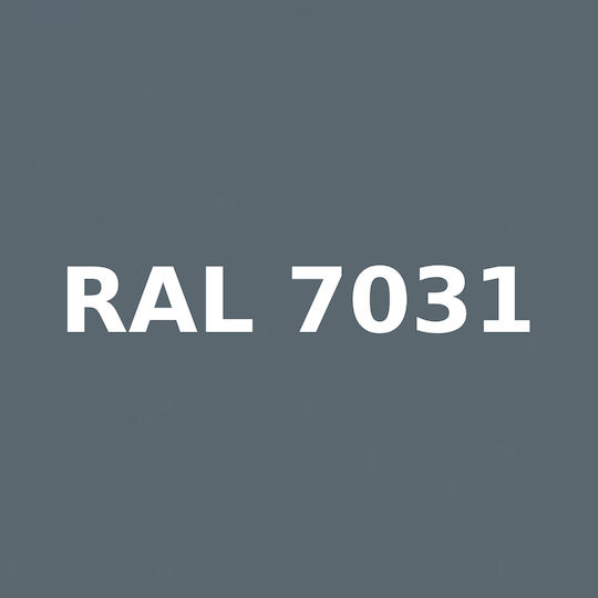 Minos Spray Σπρέι Βαφής Ακρυλικό με Γυαλιστερό Εφέ Blue Grey RAL 7031 400ml