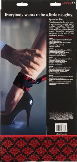 Calexotics Scandal Spreader Bar Accesoriu BDSM în Culoare Negru