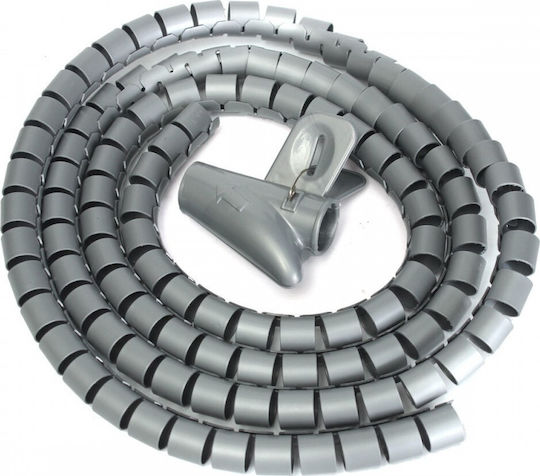 CHS Καλώδια Spiralschläuche 20mm 2m Gray 1Stück