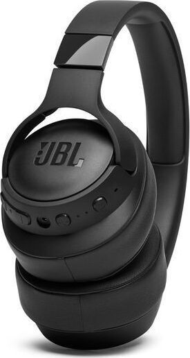 JBL Tune 750BTNC Ασύρματα / Ενσύρματα Over Ear Ακουστικά με 15 ώρες Λειτουργίας Μαύρα