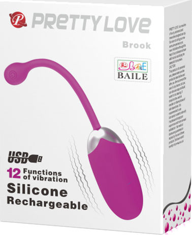 Pretty Love Brook Vibrator Bullet 3.3cm Purple