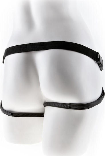 Pipedream King Cock Fit Rite Harness Harness σε Μαύρο Χρώμα