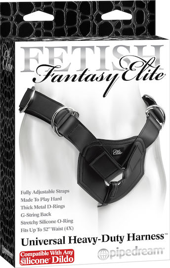 Pipedream Fetish Fantasy Elite Universal Heavy-Duty Harness Harnașament în Culoare Negru