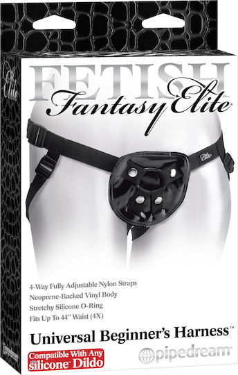 Pipedream Fetish Fantasy Elite Universal Beginner's Harness Gurtzeug in Schwarz Farbe