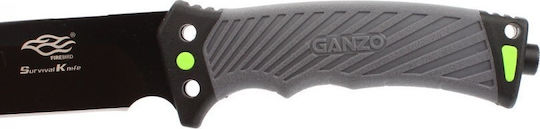 Ganzo Survival Нож Survival Сив в Калъф